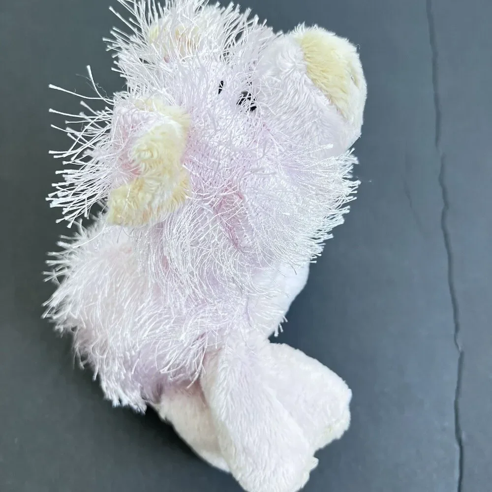 Ganz Webkinz Pig Plush Stuffed Animal Toy Weighted Limbs Pink
